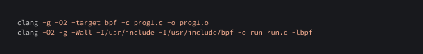 Commands to compile and run the above program.